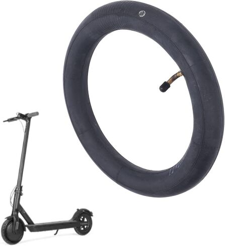 12x2.125 Scooter Inner Tube, Thickened Rubber with 90 Degree Bent Valve Stem for Electric Scooters, Gas Scooters, Pocket Bikes, Mobility in Kuwait
