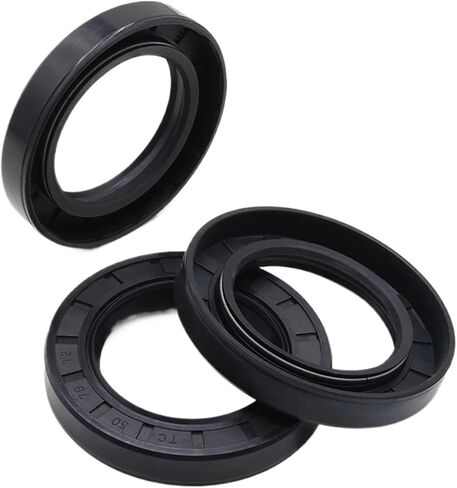 ID 50mm TC NBR الهيكل العظمي ختم النفط OD 62mm ~ 110mm 7/8/10/12mm النتريل المطاط مزدوج الشفاه النفط الدورية رمح جوانات (50x85x12mm) in Saudi Arabia