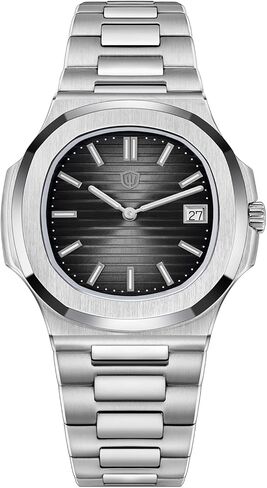 ساعة رجال الأعمال watchdives 41 مم WD0013 مثمنة 745 Movt كوارتز تناظرية فاخرة للرجال كريستال الياقوت المضيء، مقاومة للماء 80 متر in Saudi Arabia