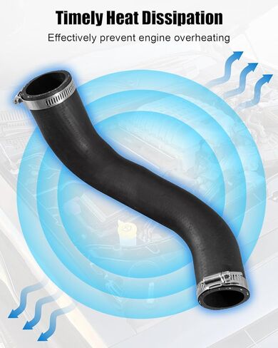 Radiator Upper Hose Fit for Dodge Charger Challenger Chrysler 300 5.7L 6.4L 2011-2023, Replace 55111285AE 55111285AC 55111285AB 55111285AD in Kuwait