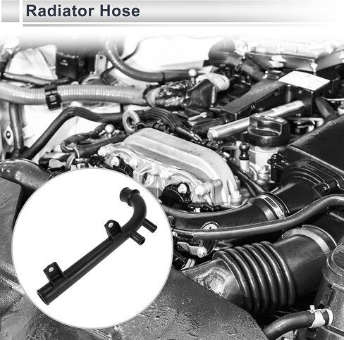 Engine Radiator Hose for Chevrolet Aveo Aveo5 2004-2008 Good Sealing Coolant Water Hose Pipe No.96273608/5484714 Plastic 1 Pc in Kuwait