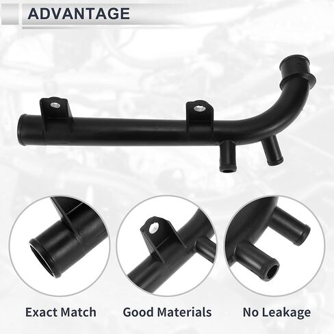 Engine Radiator Hose for Chevrolet Aveo Aveo5 2004-2008 Good Sealing Coolant Water Hose Pipe No.96273608/5484714 Plastic 1 Pc in Kuwait