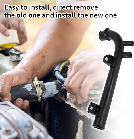 Engine Radiator Hose for Chevrolet Aveo Aveo5 2004-2008 Good Sealing Coolant Water Hose Pipe No.96273608/5484714 Plastic 1 Pc in Kuwait