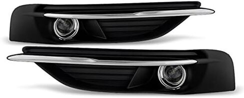 AKKON - For 2011-2014 Chrysler 200 Model Bumper Fog Lights 2Pcs Left + Right w/Accessories in Saudi Arabia