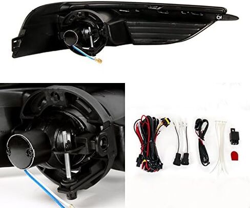AKKON - For 2011-2014 Chrysler 200 Model Bumper Fog Lights 2Pcs Left + Right w/Accessories in Saudi Arabia