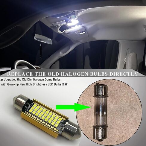 LED License Plate Lights Bulb Replacement for RAM 2014-2026 ProMaster 1500 2500 3500, 2024 2026 ProMaster EV Rear Tag Light Interior Vanity Mirror Glove Box Luggage Compartment Lamp Bulbs in Kuwait