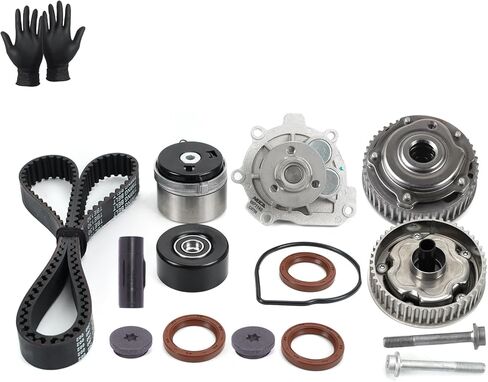 MPLUS Timing Belt Kit & Water Pump & Intake Exhaust VVT Sprocket fits For Chevrolet 2012-2018 Sonic 1.8L, 2011-2016 Cruze 1.8L, 2016 Cruze Limited 1.8L, 2010-2011 Aveo 1.6L, 2010-2011 Aveo5 1.6L in Saudi Arabia