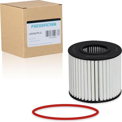فلتر زيت من فئة OEM FOCUSFILTER 57064XP، حماية 20 ألف ميل، متوافق مع Toyota Prius، C-HR، Corolla، Matrix، Lexus CT200h، Scion iM، Pontiac Vibe والمزيد، يستبدل 04152-YZZA6، 04152-37010 in Saudi Arabia