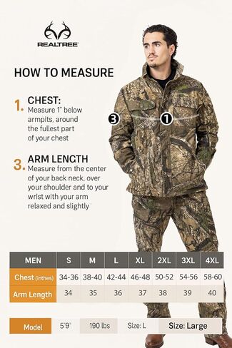 Realtree Camo Farm Hand Men's Insulated Canvas Duck Work Hunting Jacket in Saudi Arabia