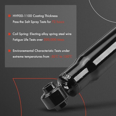 A-Premium Rear Pair (2) Shock Absorber Compatible with Ford F-150 F150 1997-2003, F-150 Heritage 2004, 4WD, Driver and Passenger Side in Saudi Arabia