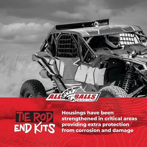 All Balls Racing 51-1055 Tie Rod End Kit - Outer Only Compatible With/Replacement For Polaris Ranger 4X4 570 2015 in Saudi Arabia