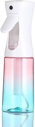 زجاجة رذاذ فائقة النعومة، بخاخ مستمر 50 مل، حاوية بلاستيكية قابلة لإعادة الاستخدام للشعر، حجم مناسب للسفر، العناية بالغسيل اليدوي، موضوع رياضي (أسود) in Kuwait