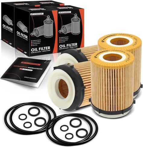 A-Premium 4-PC 10K Miles Protection Oil Filter Compatible with Mercedes-Benz C300, C350e, E300, E350, Sprinter 1500, Sprinter 2500, GLA250, GLB250, GLC300, GLC350e, GLE350 & Infiniti & Freightliner in Saudi Arabia
