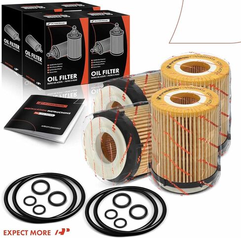 A-Premium 4-PC 10K Miles Protection Oil Filter Compatible with Mercedes-Benz C300, C350e, E300, E350, Sprinter 1500, Sprinter 2500, GLA250, GLB250, GLC300, GLC350e, GLE350 & Infiniti & Freightliner in Saudi Arabia