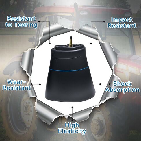 8.3/9.5R24, 8.3-24, 9.5-24 Inner Tube with Straight Valve Stem for Farm Tractors in Kuwait