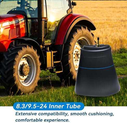 8.3/9.5R24, 8.3-24, 9.5-24 Inner Tube with Straight Valve Stem for Farm Tractors in Kuwait