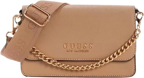GUESS Factory Women's Indira Fold-Over Mini Crossbody in Saudi Arabia