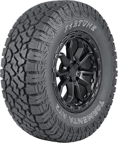 Fortune Tormenta A/T2 A/T All-Terrain Off-Road Light Truck Radial Tire-LT245/70R17 245/70/17 245/70-17 119/116S Load Range E LRE 10-Ply OWL Outlined White Letters in Kuwait