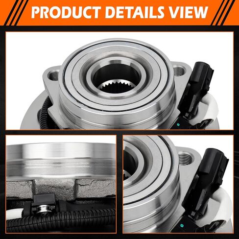 GAHA 515029 Front Wheel Hub and Bearing Assembly Compatible for Ford 4x4 4WD F-150 2000-2004/F-150 Heritage 2004 Wheel Bearing Hub Assembly 5 Lugs in Kuwait