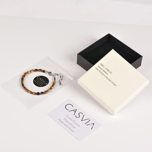 Tigers Eye Mens Bracelet Paired with Hematite and a Thickened Stainless Steel Adjustable Chain Chakra Protection Mens Jewelry and an Ideal Choice for Yourself Your Father and Your Friends in Kuwait