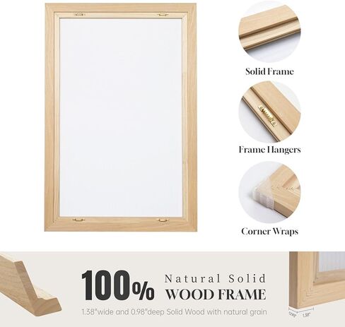 Framed Neutral and Green Wall Art for Bedroom Decor, Large Cozy Cat Canvas Painting Artwork for Room Walls, Green Picture Print for Dining Room Nursery Guest Room Hallway Wall Art Decor, 24x36 Inch in Kuwait