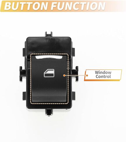 X AUTOHAUX Power Window Switch No.BB5Z14529AB Window Control Switch for Ford Explorer Taurus Police Interceptor Sedan Front Right Passenger Side Black in Saudi Arabia