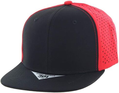 K301DP Kamel 6 لوحة مسطحة بيل هيدرو الأداء Snapback قبعة سائق الشاحنة قبعة بيسبول قابلة للتعديل in Kuwait