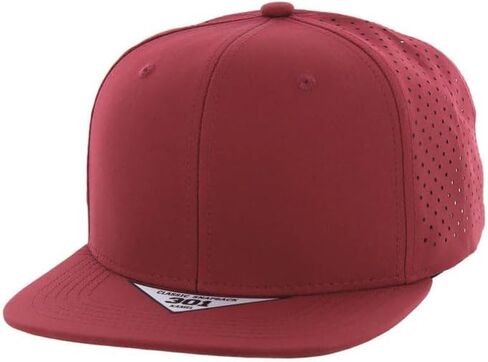 K301DP Kamel 6 لوحة مسطحة بيل هيدرو الأداء Snapback قبعة سائق الشاحنة قبعة بيسبول قابلة للتعديل in Kuwait