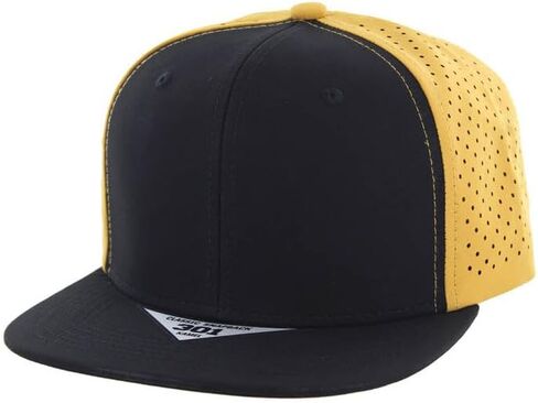 K301DP Kamel 6 لوحة مسطحة بيل هيدرو الأداء Snapback قبعة سائق الشاحنة قبعة بيسبول قابلة للتعديل in Kuwait