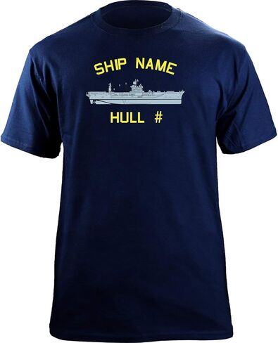 Customizable Active U.S Navy Ship Class T-Shirt in Saudi Arabia