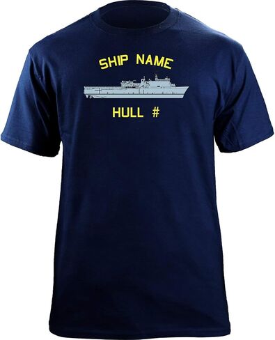 Customizable Active U.S Navy Ship Class T-Shirt in Saudi Arabia