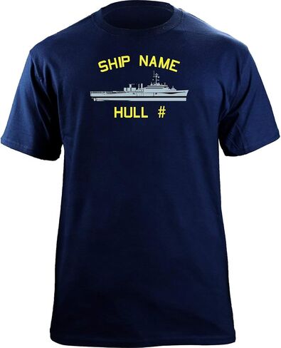 Customizable Active U.S Navy Ship Class T-Shirt in Saudi Arabia