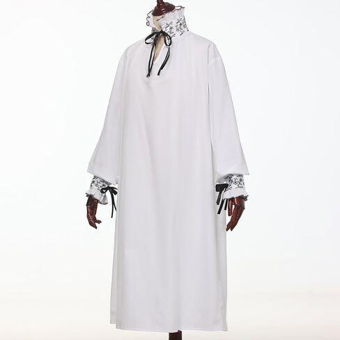 Renaissance Chemise for Women Cotton Medieval Dress Victorian Underdress for Halloween LARP Party in Kuwait