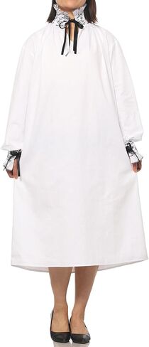 Renaissance Chemise for Women Cotton Medieval Dress Victorian Underdress for Halloween LARP Party in Kuwait