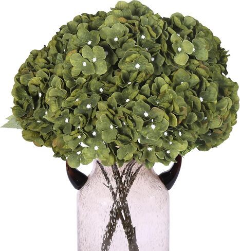 كابينة كيمورا 2 باقات زهور صناعية من الحرير الاصطناعي باقات زهور الكوبية 10 رؤوس للمنزل قطع مركزية للطاولات وحفلات الزفاف وتزيين حديقة الخريف (قهوة، حزمة من 2) in Kuwait