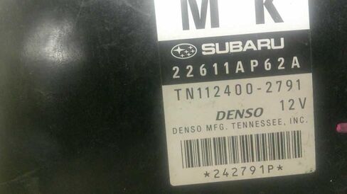 Engine ECM Control Module 3.6L Fits 2009 09 Compatible with Subaru Tribeca 22611AP62A in Saudi Arabia