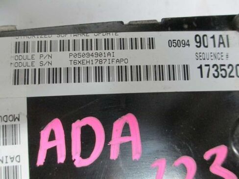 07 Compatible with Dodge Charger Engine ECM Control Module P05094901AI 05094901AI in Saudi Arabia