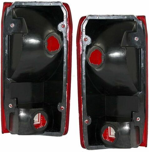 Tail Light Set Driver & Passenger Side Red When Applicable,Grilles Do Not Come with Mounting Hardware or Emblems Unless Otherwise Stated Black-Housing for Ford for Bronco II for 127-12036 in Kuwait