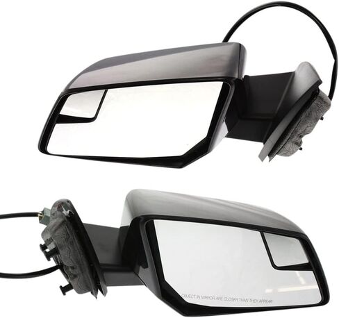 Kool Vue Driver & Passenger Side Power Heated Side Mirrors For Chevrolet Traverse 2009-2017 Manual Fold, Signal Light, Paintable, w/o Puddle Light, Auto-Dimming, and Blind Spot Feature in Saudi Arabia
