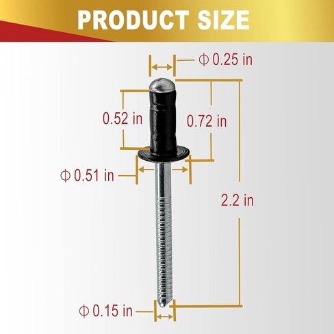Fuel Door & General Purpose Specialty Rivet Compatible with Toyota Lexus 90269-06017 90269-A0005 10pcs in Kuwait