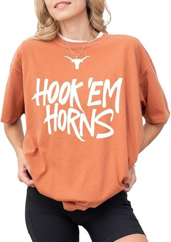 Hook em Horns Texas T-Shirt, Unisex Texas Sweatshirt, Longhorn Tee, Gameday Merch Multiple Color in Saudi Arabia