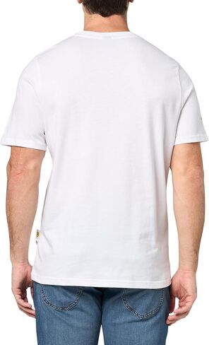 PUMA Men's Scuderia Ferrari Formula 1 Graphic T-Shirt, White Tonal Shield AH25, Large in Saudi Arabia