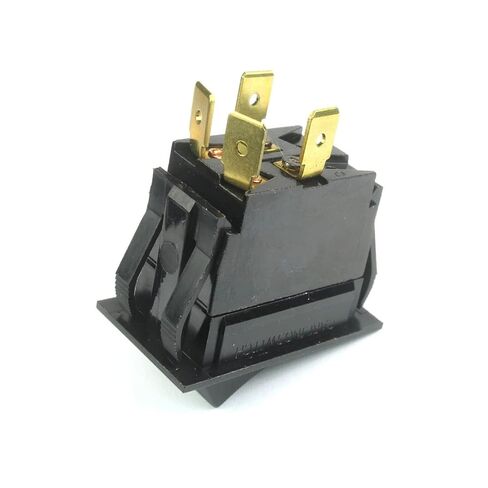 Rocker Switch 7/8 X 1-1/2 DPST 0808-116K Compatible with Crescor in Saudi Arabia