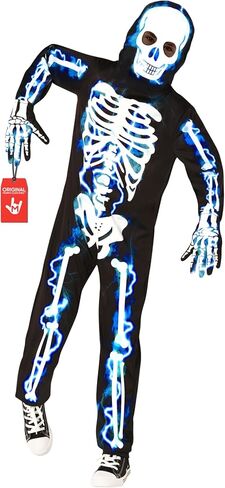 Morph Electric Skeleton Costume Kids Skeleton costume Boys Skeleton Costume For Kids Boys Skeleton Halloween Costume For Kids in Kuwait
