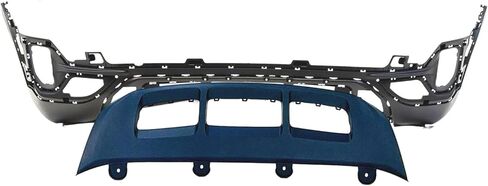 FitParts Compatible with Kia Seltos 2021-2022 Front Bumper Cover Kit. Primed KI1095117 KI1015117 86577-Q5300 86512Q5300 in Saudi Arabia