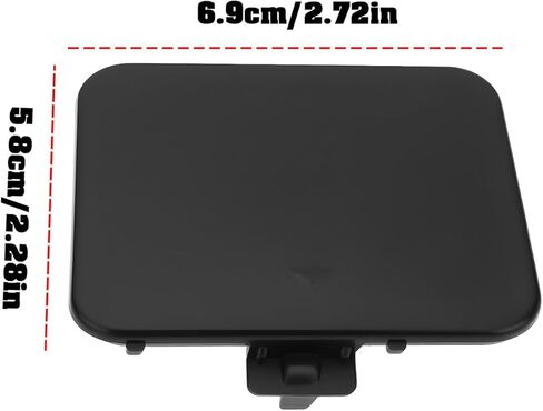 Car Front Bumper Tow Hook Cover 51117897210 Compatible with BMW 5 Series E60 2001-2007 5 Series E60 LCI 2005-2009 in Saudi Arabia
