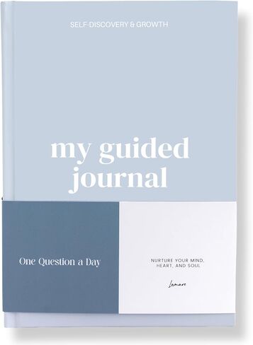Lamare Guided Journal for Women with Prompts - One Question a Day Reflection Journal Prompts for Healing, Gratitude, and Mindfulness - Self Care Routine & Mental Health Gift - Pink in Kuwait