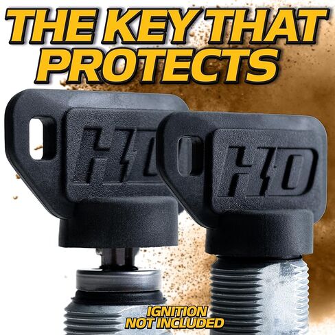 (2 Pk) John Deere Ignition Switch Key for TCA22740 TCA15075 AM101561 + Free Carabiner - HD Switch Compatible with John Deere in Saudi Arabia