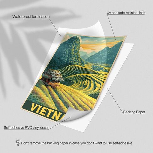 TracyArt Vintage Travel Postcards - Around The World Decorations, Vintage Travel Posters, Unframed 48 Pcs 4" x 6" in Kuwait