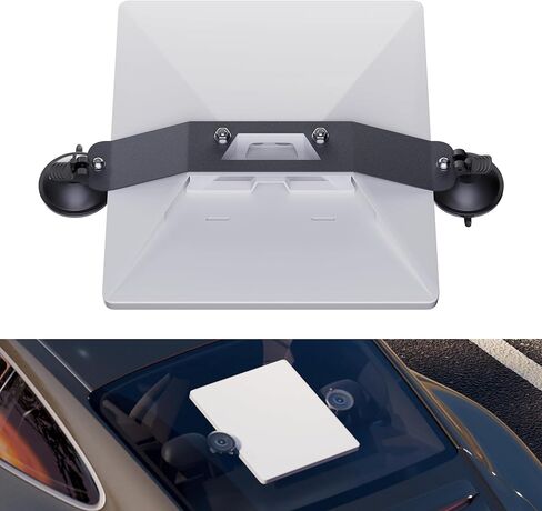 Starlink Mini Mount, Starlink Mini Suction Cup Mount, Sunroof Mount for Starlink Mini, Car/Window Roof Mounting Kit Accessories in Saudi Arabia